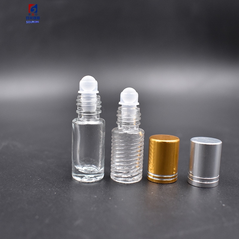 3/5/8ML Clear Ball Bearing Glass Bottle