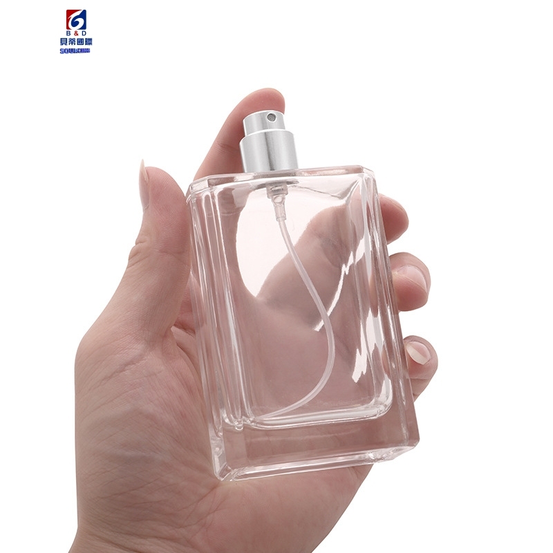 80ml Bayonet Square Glass Spray Bottle
