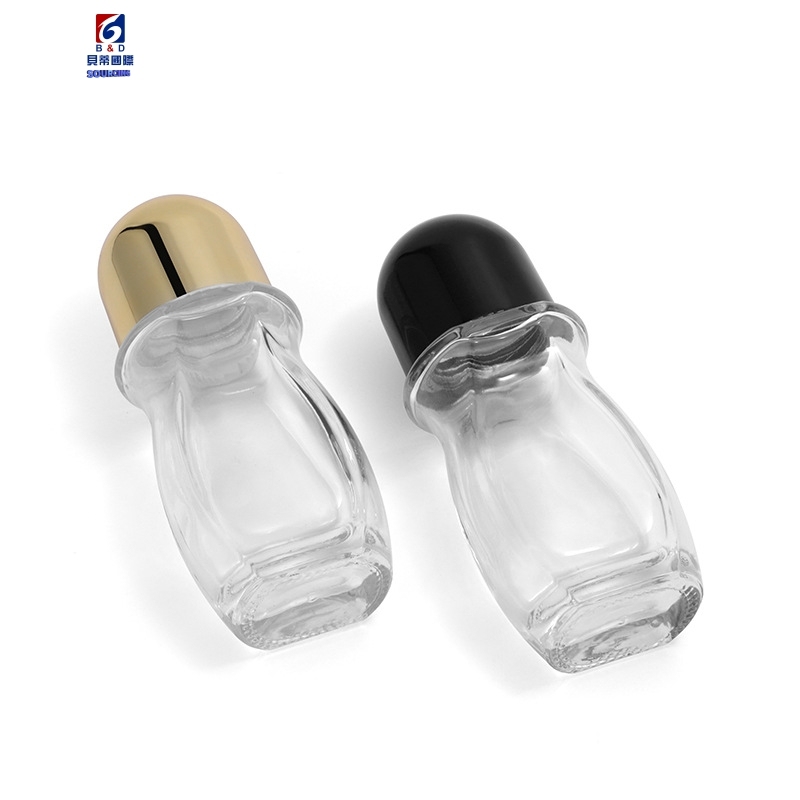 50ml Glass Ball Bearing Essence Oil Bottle
