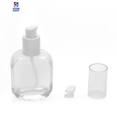 65ml Transparent Glass Portable Pressure Bottle