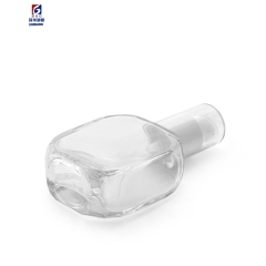65ml Transparent Glass Portable Pressure Bottle