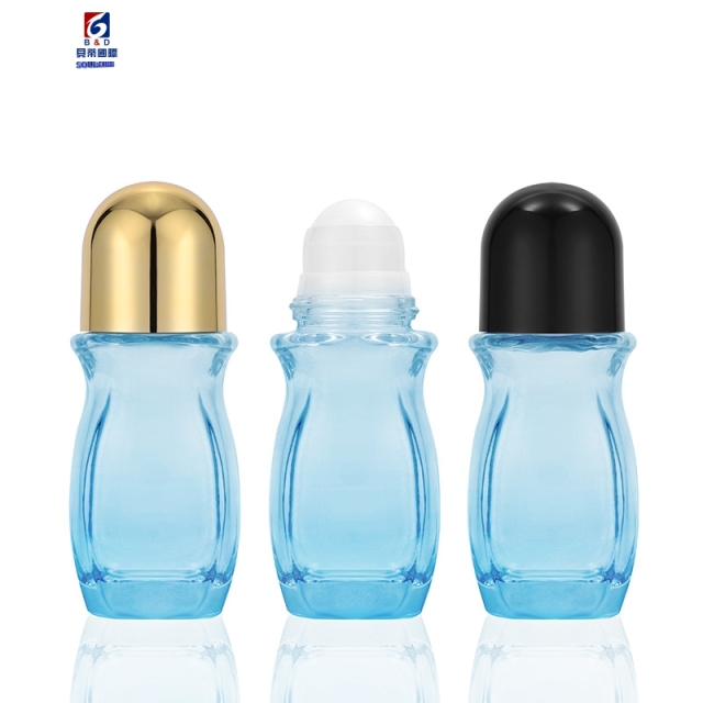 50ml Glass Ball Bearing Essence Oil Bottle
