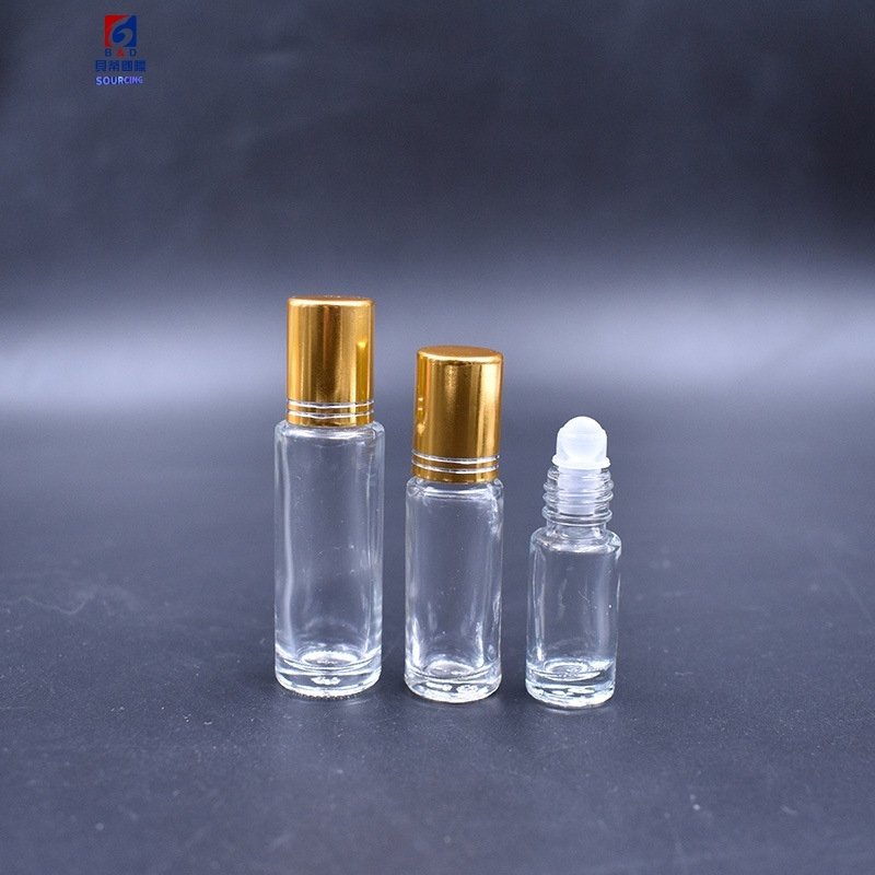 3/5/8ML Clear Ball Bearing Glass Bottle