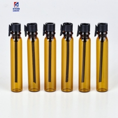 2ML Tawny Glass Oil Bottle