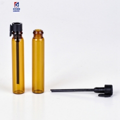 2ML Tawny Glass Oil Bottle