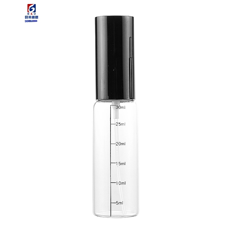 30ml Clear Glass Graduated Spary Bottle