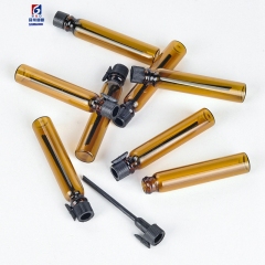 2ML Tawny Glass Oil Bottle