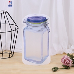 Food packaging bags personalized bottles compound self-sealing bags