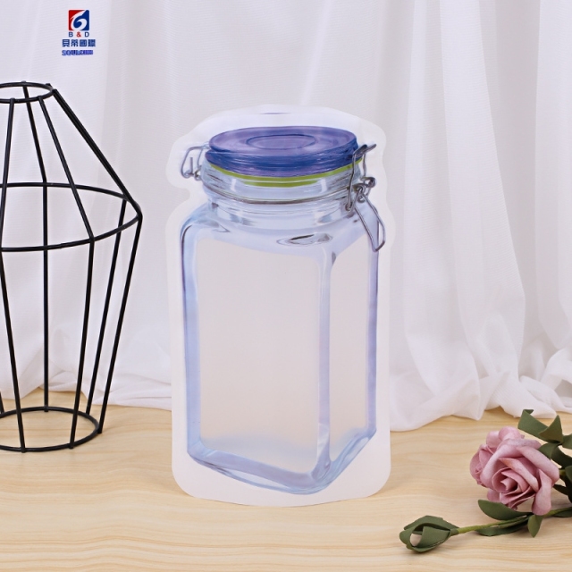 Food packaging bags personalized bottles compound self-sealing bags