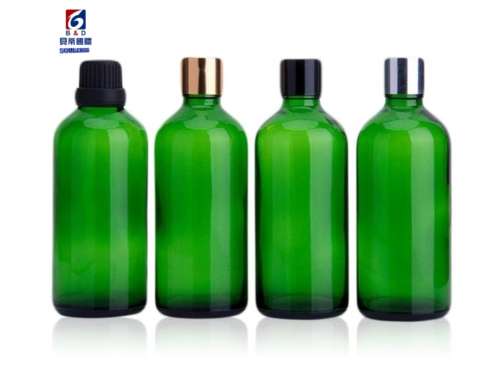 5/10/15/20/30/50/100ML Green Glass Essence Oil Bottle