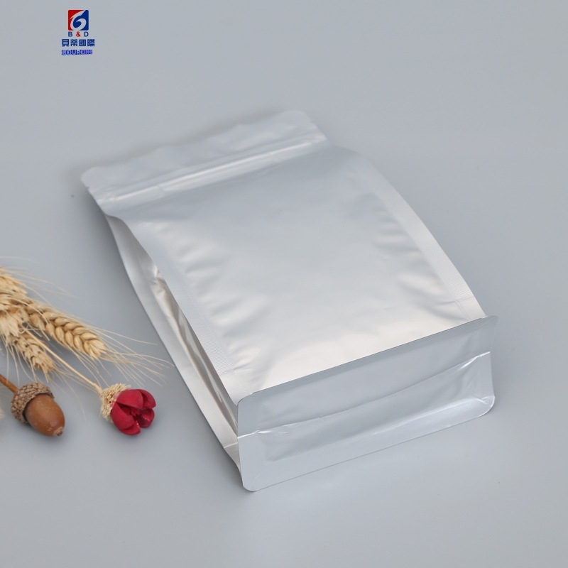 Aluminum eight edge sealing bag self-sealing bag jujube food packaging bag