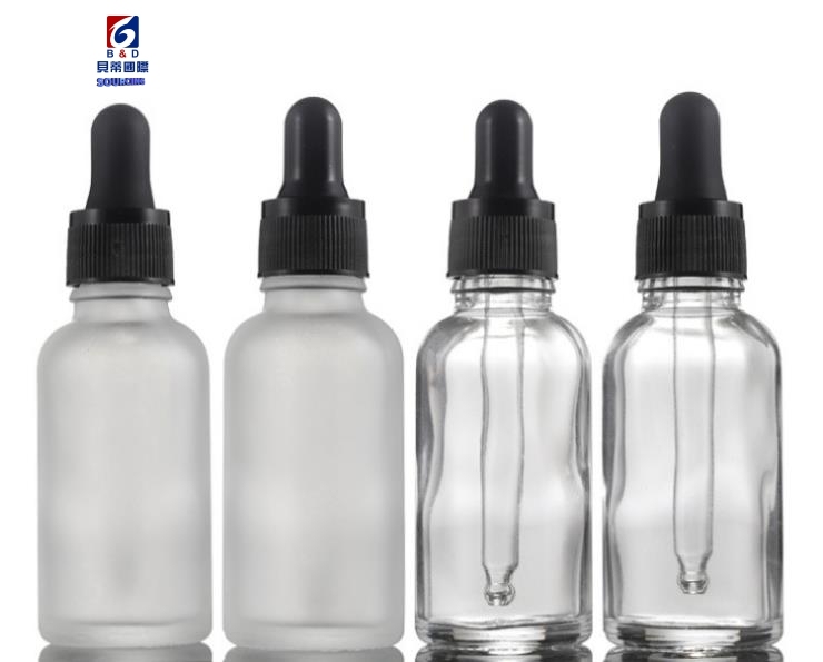 5/10/15/20/30/50/100ml Frosted Thick-walled Glass Oil Bottle
