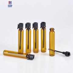 2ML Tawny Glass Oil Bottle