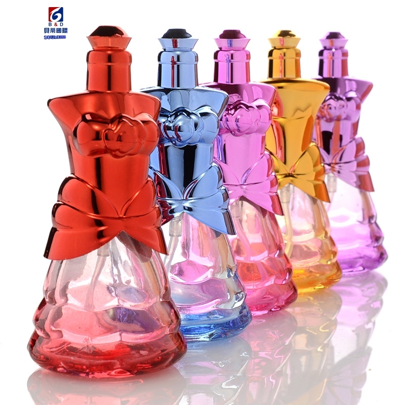 10ML Colored Glass Perfume Spray Bottle