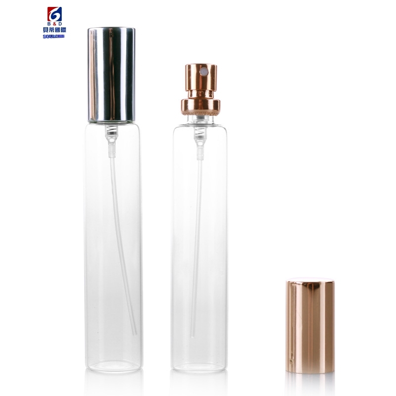10/12/30ML Transparent Glass Bayonet Spary Bottle