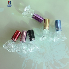 6ML Rose Clear Glass Perfume Spary Bottle