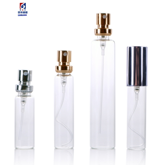 10/12/30ML Transparent Glass Bayonet Spary Bottle