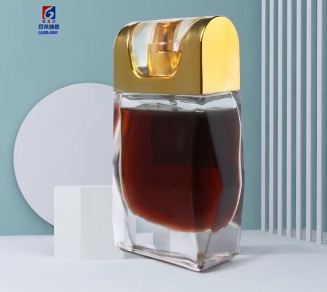 100ML Stereo Geometry Perfume Spray Bottle