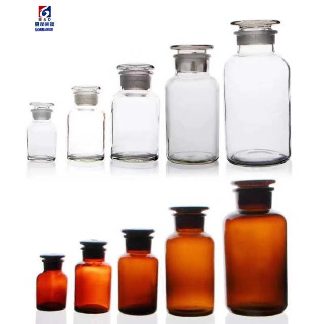 30-1000ml Wide-mouthed Glass Bottle