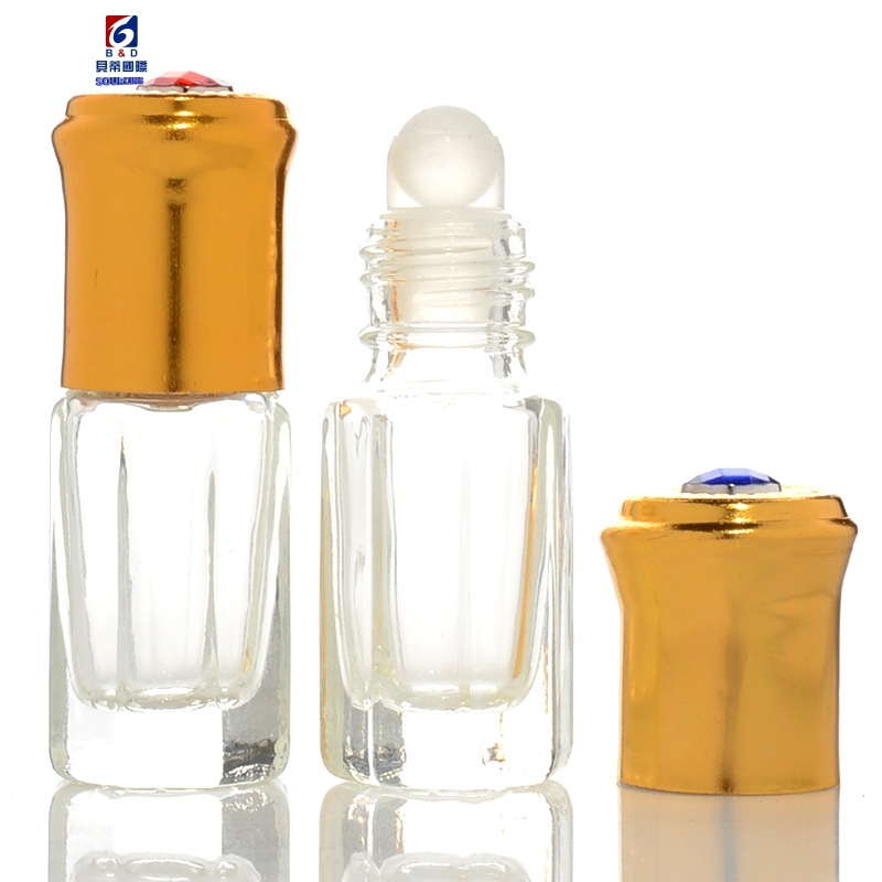 3ML Glass Oil Ball Bearing Bottle