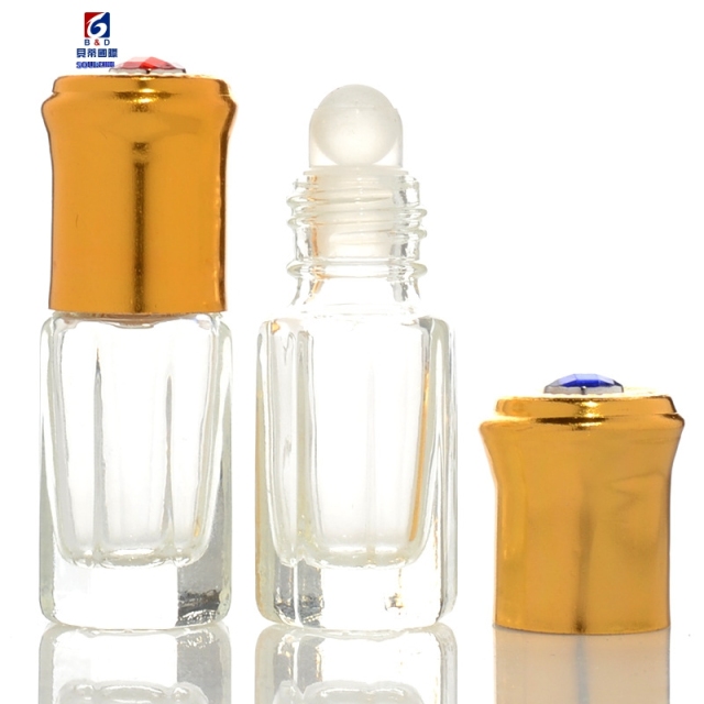 3ML Glass Oil Ball Bearing Bottle