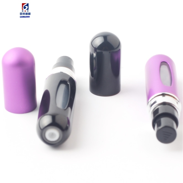 5ML Aluminum Housing Self-pumping Spray Bottle