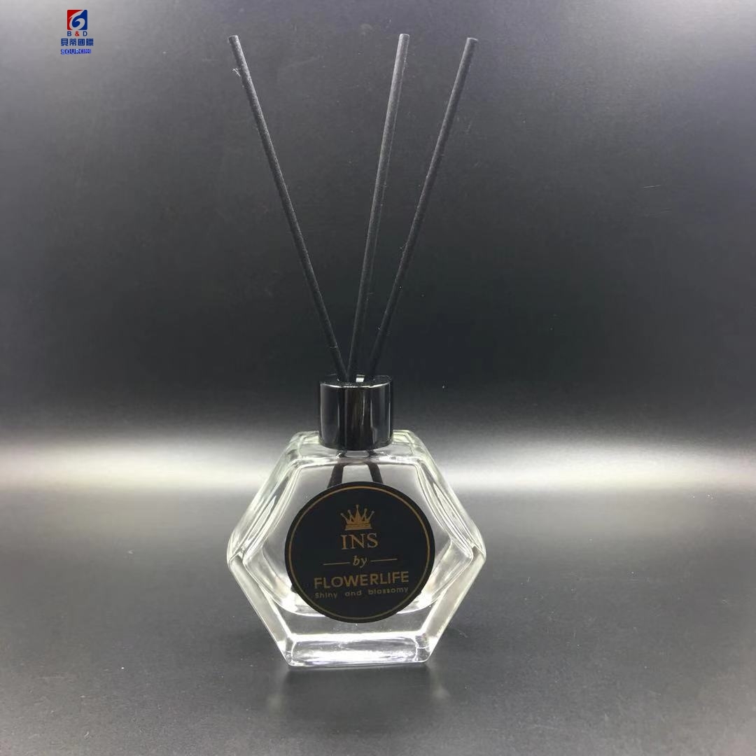 80ML Six Star Glass Aromatherapy Bottle