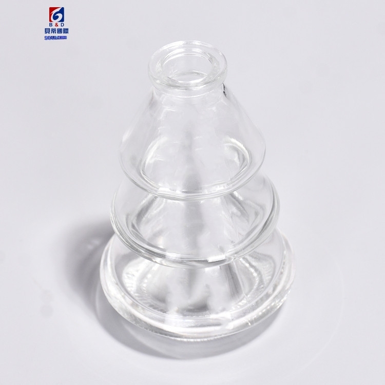 90ML High Grade Bayonet Christmas Tree Glass Aromatherapy Bottle