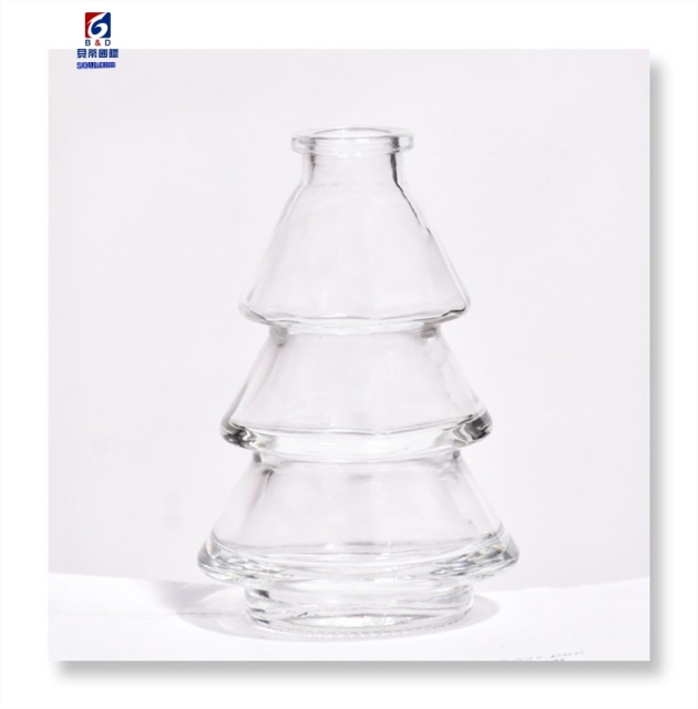 90ML High Grade Bayonet Christmas Tree Glass Aromatherapy Bottle