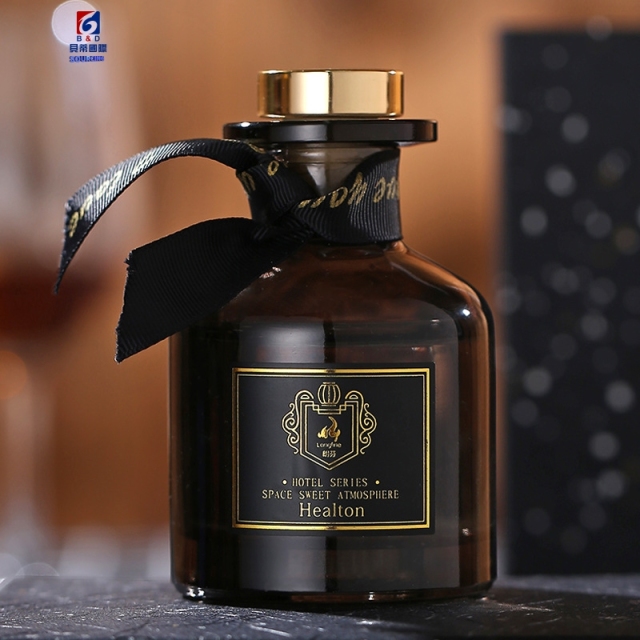 50/120/200ml No Fire Aromatherapy Glass Bottle