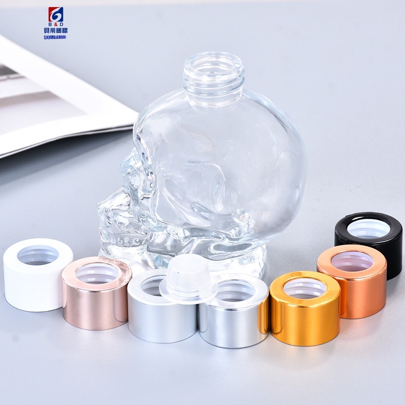 150ml Empty Bottle Of Scallop And Skull Clear Glass Aromatherapy Bottle