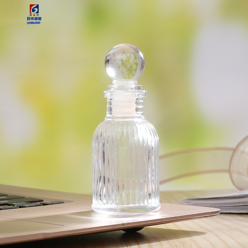 100/200ML Vertical Stripe Essential Oil Bottle