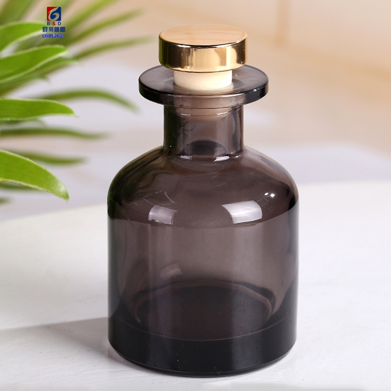 50/120/200ml No Fire Aromatherapy Glass Bottle