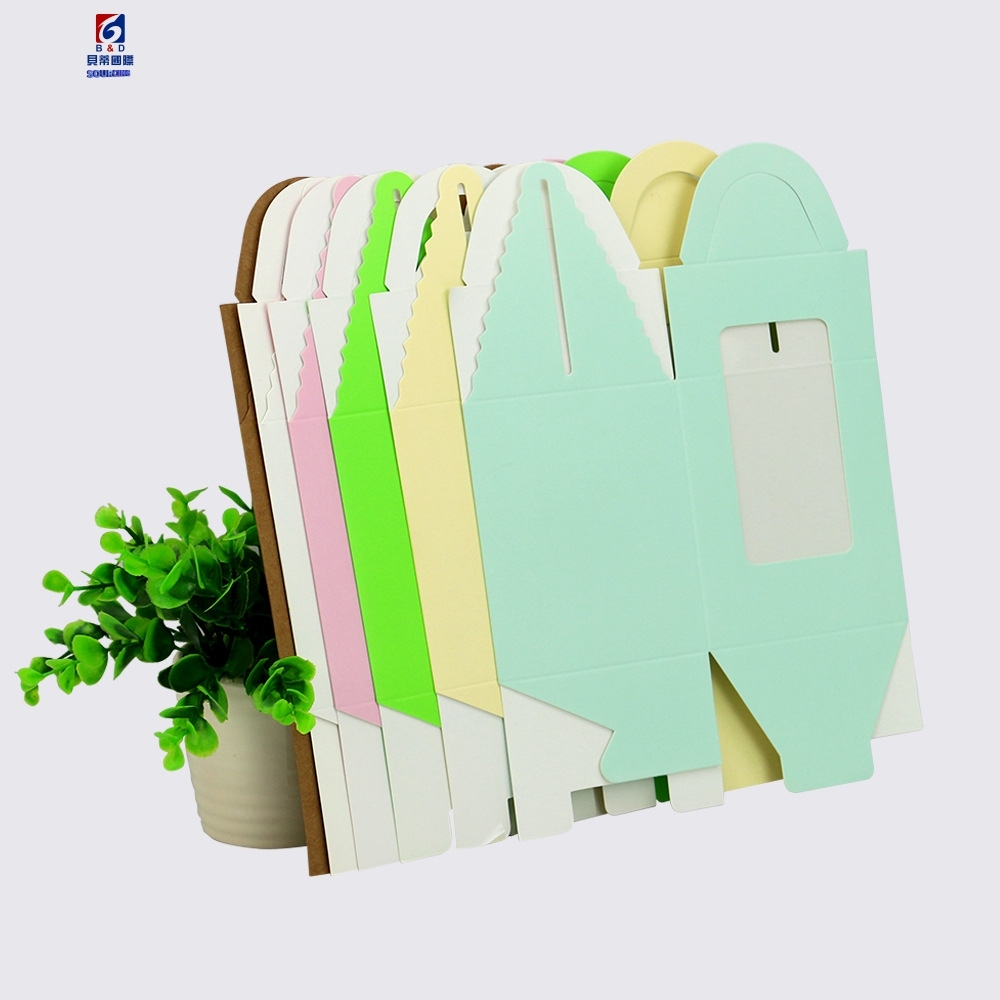 Solid Color Windowed Portable Cake Box