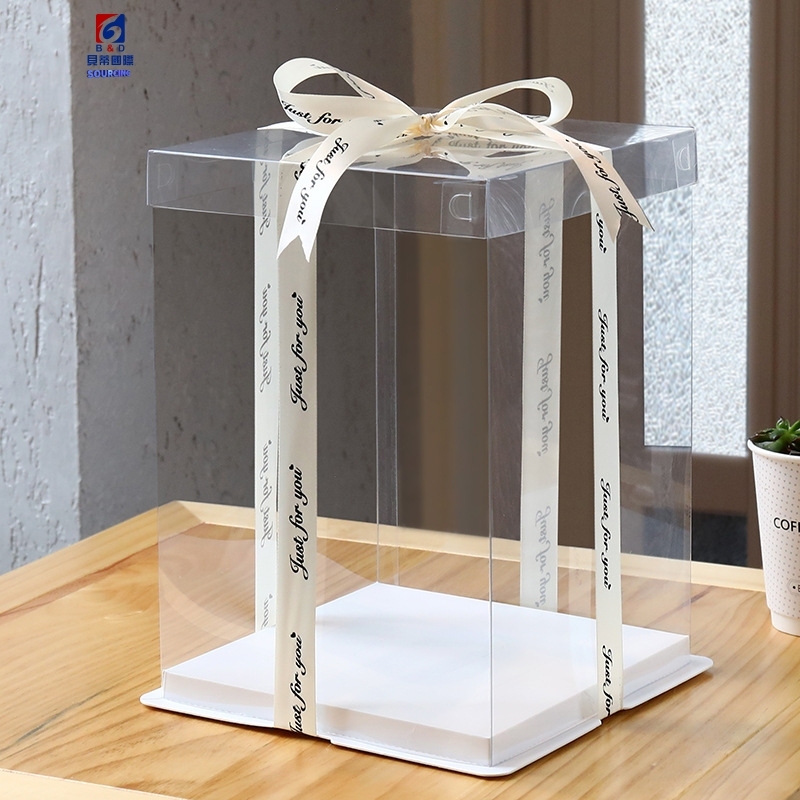 Plastic Transparent Cake Box