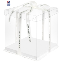 Plastic Transparent Cake Box
