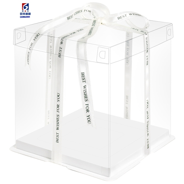 Plastic Transparent Cake Box