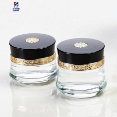 Glass Set Bottle 30/50g Cream Jar, 40/100/120ml Emulsion Spray Bottle,