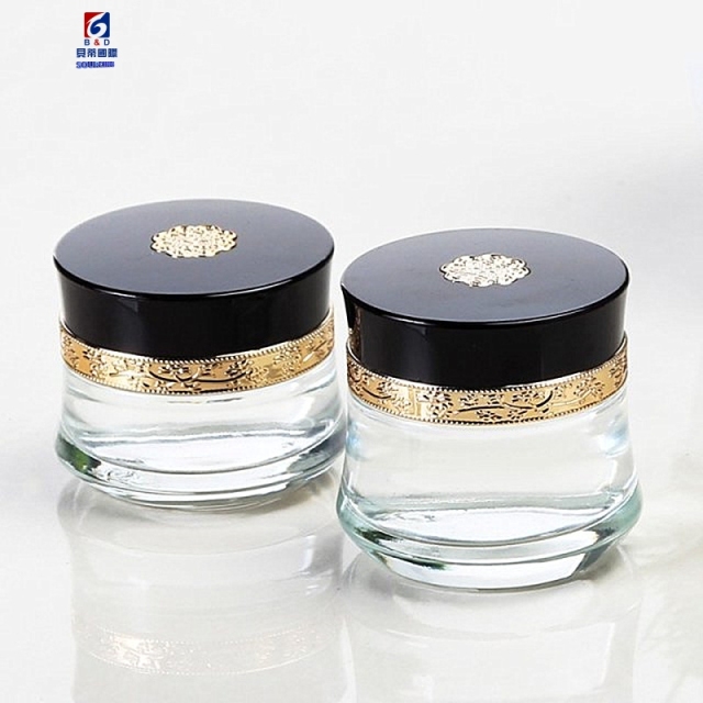 Glass Set Bottle 30/50g Cream Jar, 40/100/120ml Emulsion Spray Bottle,
