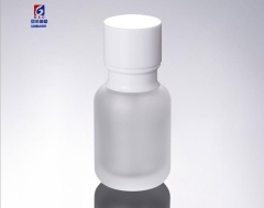 50ML Frosted Latex Glass Bottle