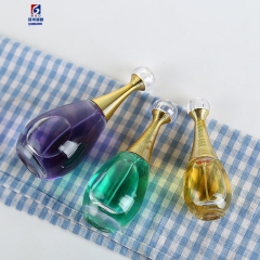 High Grade Oval Glass Perfume Spray Bottle
