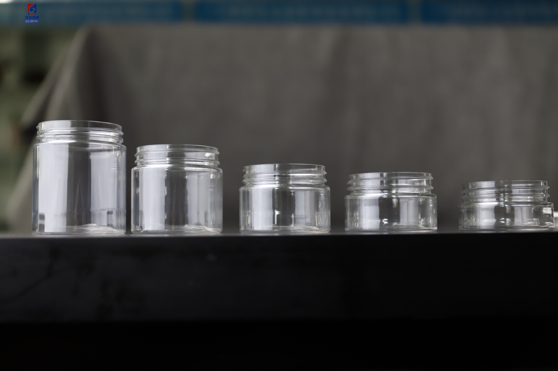 30ml Transparent Plastic Cream Jar
