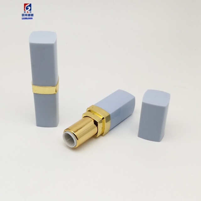 12.1mm Square Blue Lipstick Tube