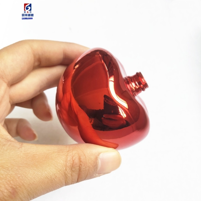 50ML Round Tomato-shaped Perfume Spray Bottle UV Bottle Without Cover