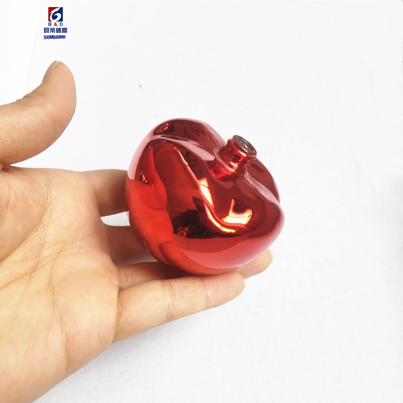 50ML Round Tomato-shaped Perfume Spray Bottle UV Bottle Without Cover