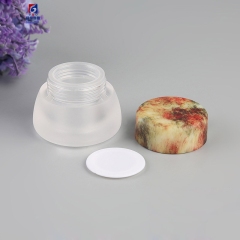 Wood Grain Scrub Cream Jar