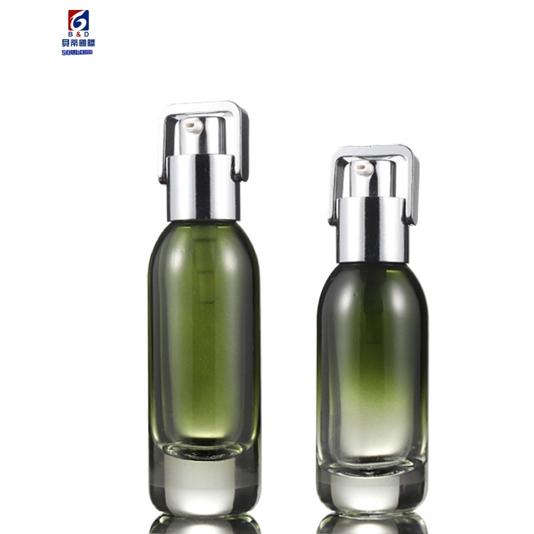 40ML Thick bottom lotion bottle with basket lid
