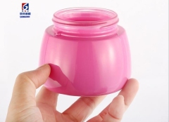 130g Lace cover glass cream jar