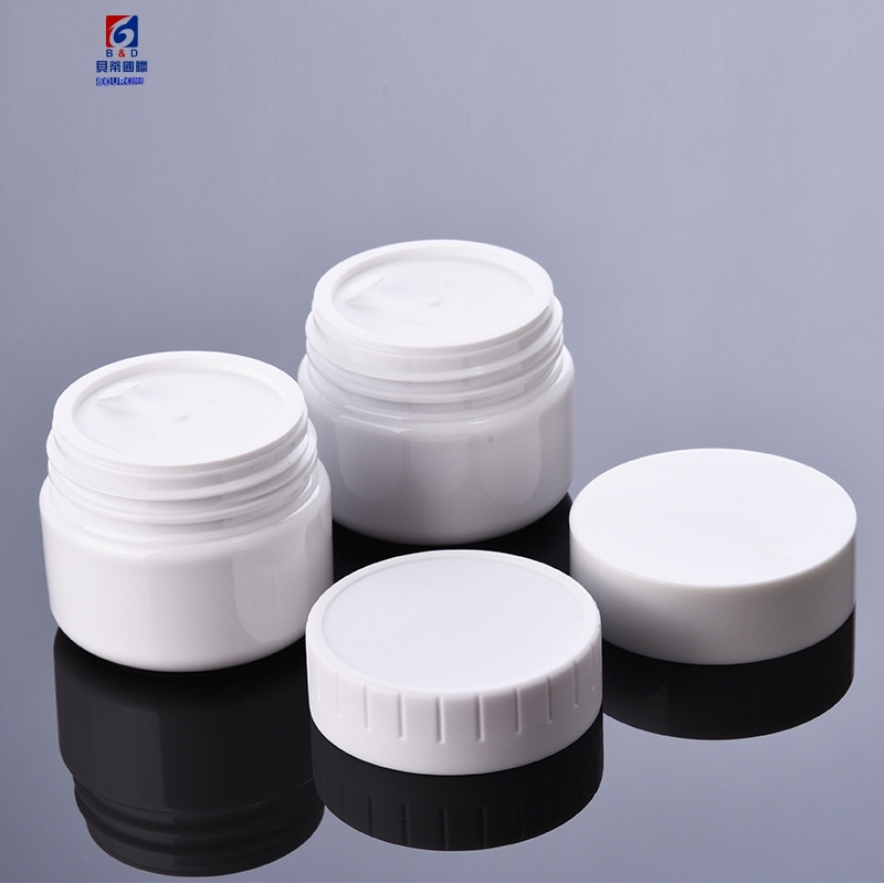 30g White high-end double cream jar