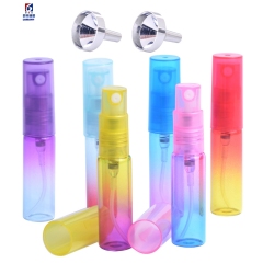 5ml Gradient Color Glass Spray Bottle